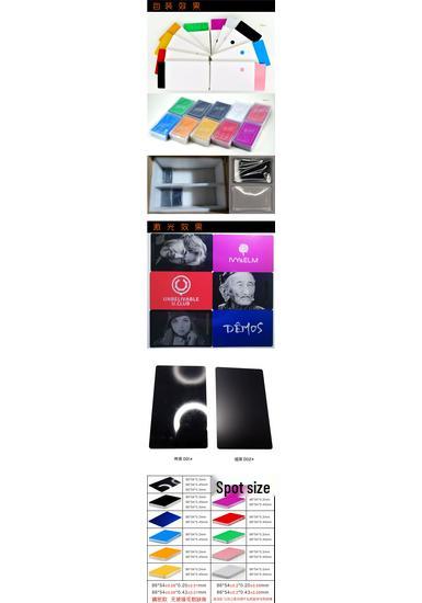 Extra Dicke 0,4 mm Schwarze Aluminium-Lasergravur-Testkarte für Faserlaser-Maschinen