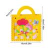 DIYSewing Non-woven Set First Sewing Kit For Kids Cute Flower Bird Craft Sewing Beginners Educational Sewing Set Birthday Gifts
