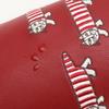 LISA LARSON Footprint Mikey Slippers Nordic Lisa Larson Room Shoes for Women and [Cute Men] (Size M, Red)