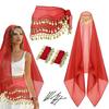 Belly Dance Stage Costume Lightweight Fabric Belly Dance Clothes For Comfort And Freedoms Of Movement