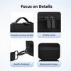 BRDRC For DJI Neo Drone Carrying Case PU Leather Compact Storage Bag with Should Strap