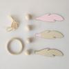 DIY Wood Feather Ornament Pendant Bunting Party Decoration for All Gatherings Lovely Addition to Dorm Photo Props