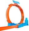 Hot Wheels Triple Loop Playset with 1 Mini Vehicle Toy Ages 4 and JDW39 Car, Playset, Up, Orange,