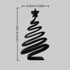 Spiral Shape Desktop Decoration 3D-Printed Xmas Ornaments Unique Christmas Tree Ornament  Gift Idea