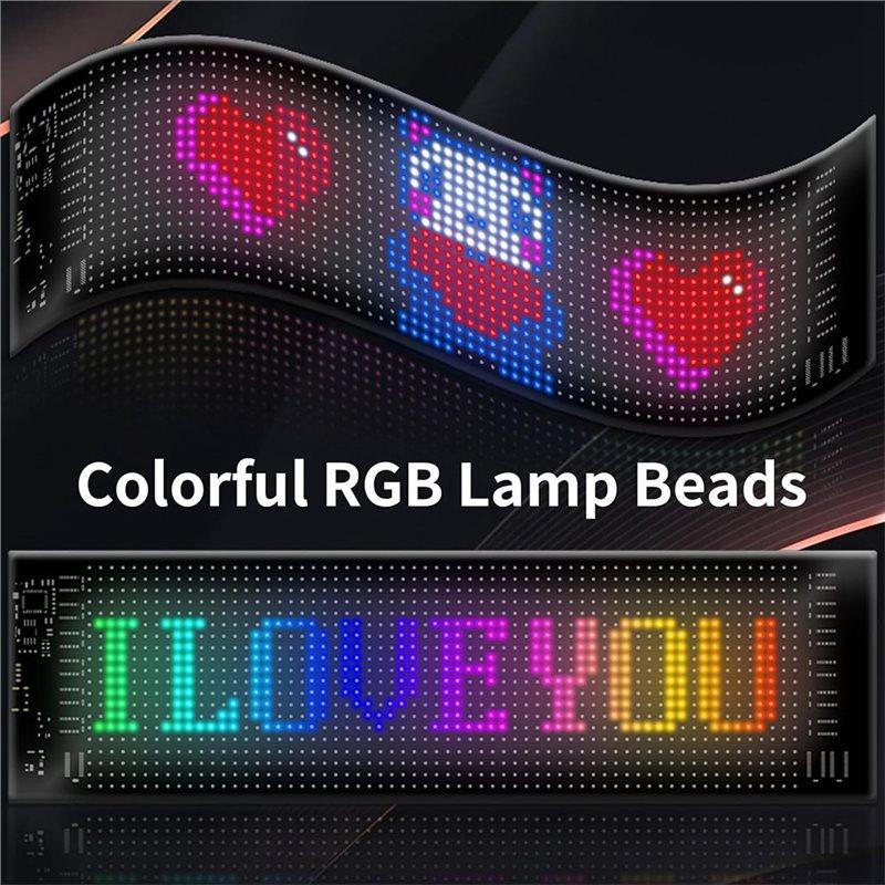 Vibrant LED Display-Flex Matrix-20X64 For Dynamic Visuals And Ambient Lighting Ambiance