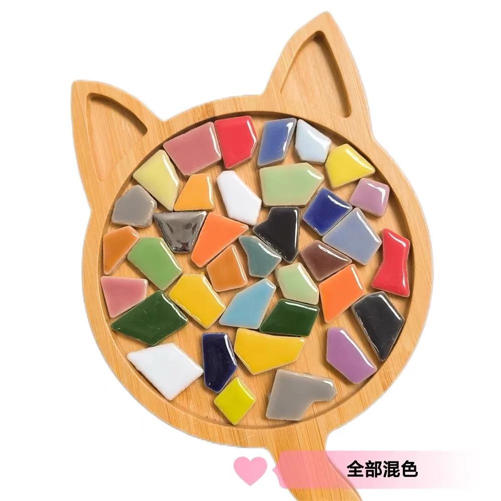 100g Porcelain Mosaic Tiles DIY Craft Ceramic Tile Mosaic Making Materials hobby pieces bulk