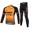 Long Sleeve Cycling Jersey Set Quick Dry Breathable Bike Shirt Men Women Kids Season