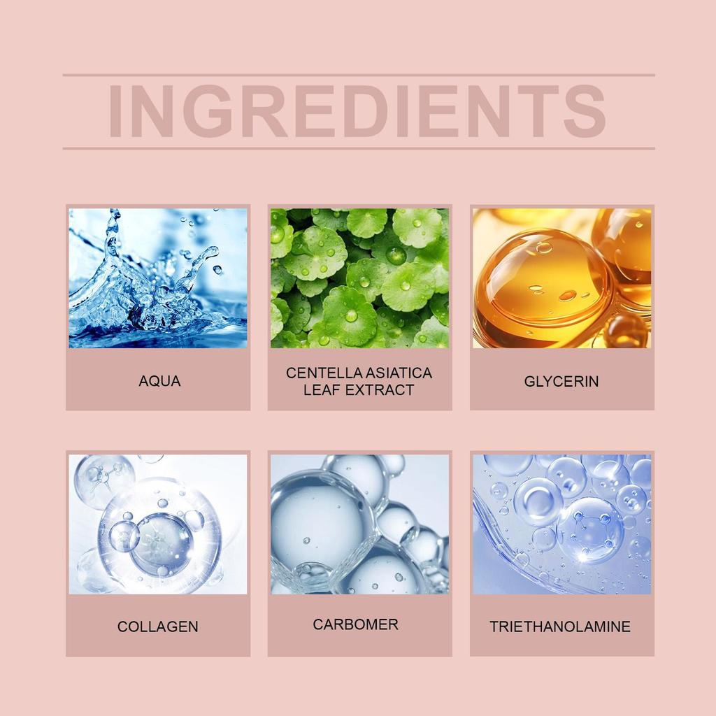 Hoygi Collagen Peel-Off Mask, moisturizes and hydrates, nourishes and firms the skin, cleanses and cares for the skin, suitable for the face, 1 set