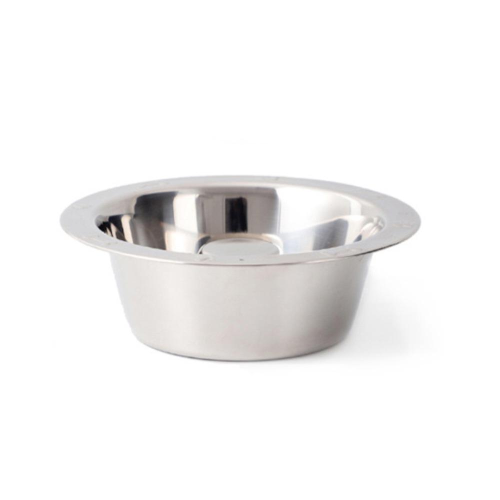 

Stainless Steel Pet Slow Feeder Bowl Durable Dog Water Bowl Dog Basin Cat Food Dish Animal Feeding M