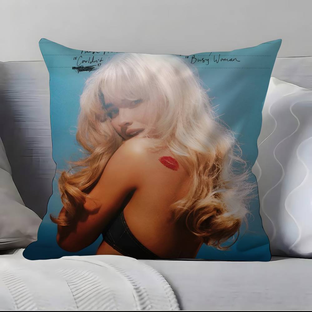 Singer S-S-S-Sabrina C-Carpenters Pillow Case Pillowcase Soft Skin Friendly & Comfortable With A Hidden Zipper
