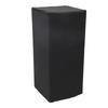 Housse d'enceinte Nylon Anti-poussière Imperméable Housse de protection d'enceinte élastique pour Intérieur Extérieur Noir
