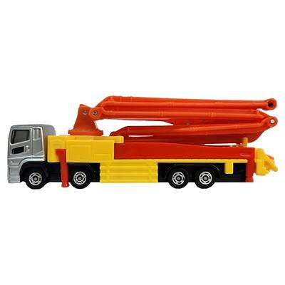 Tomica Tiatsu Korea Long Tomica 127 Mitsubishi Fuso Super Great Concrete Pumping Truck Car, TOMICA-11