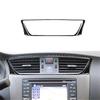 2PCS Carbon Fiber Center Air Vent Cover Trim For Nissan Sentra 2013-19