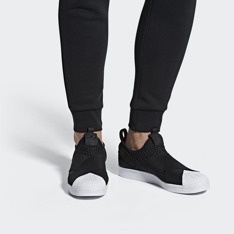 Adidas Originals Superstar Slip On 'Black White' CQ2487