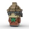 Building Blocks MOC Harry Square Head Boy DIY Assembled Toys Educational Children's Set Model Ornaments