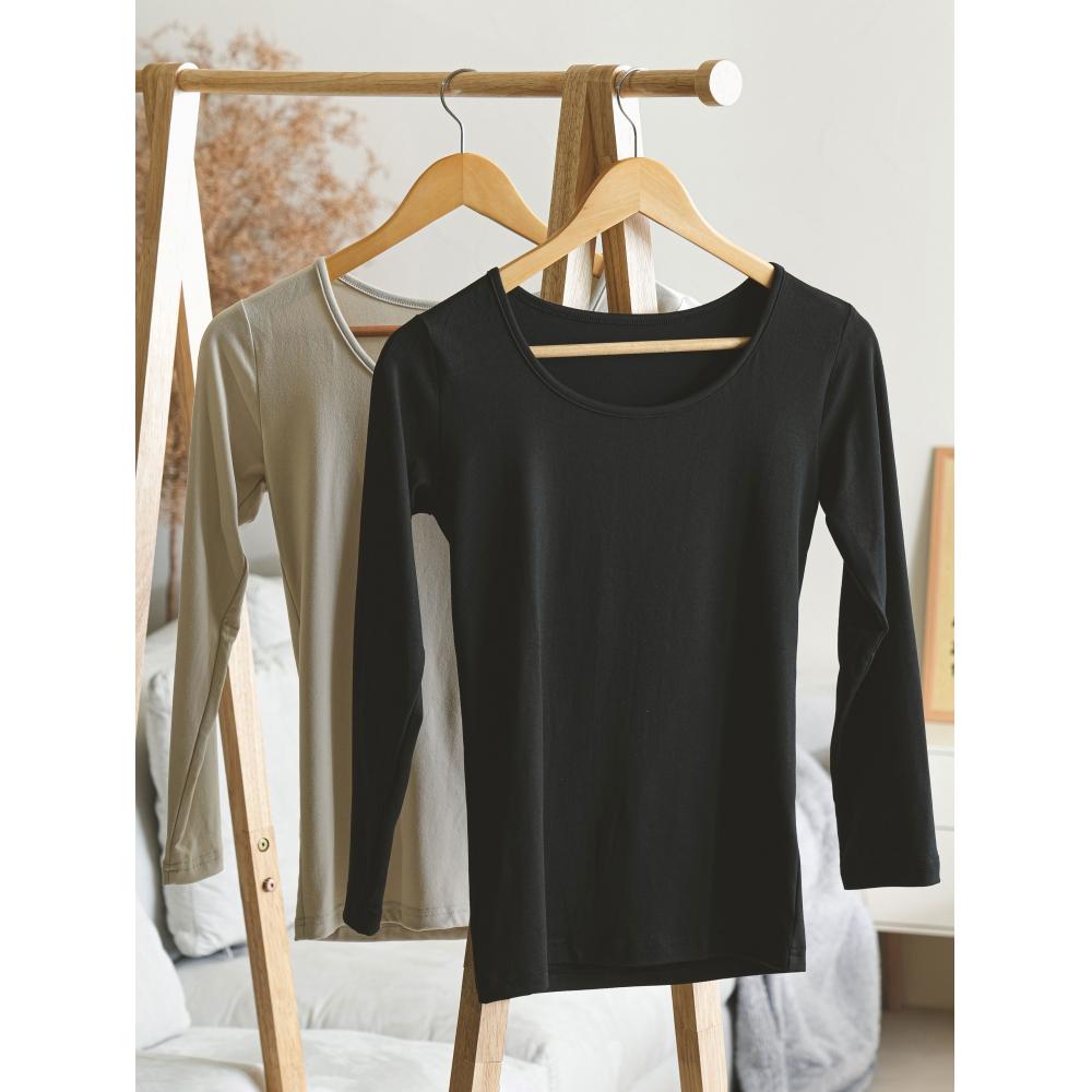 DaiSo [ThermaL] EaSy Warm Women S ThermaL Underwear Top L blacks