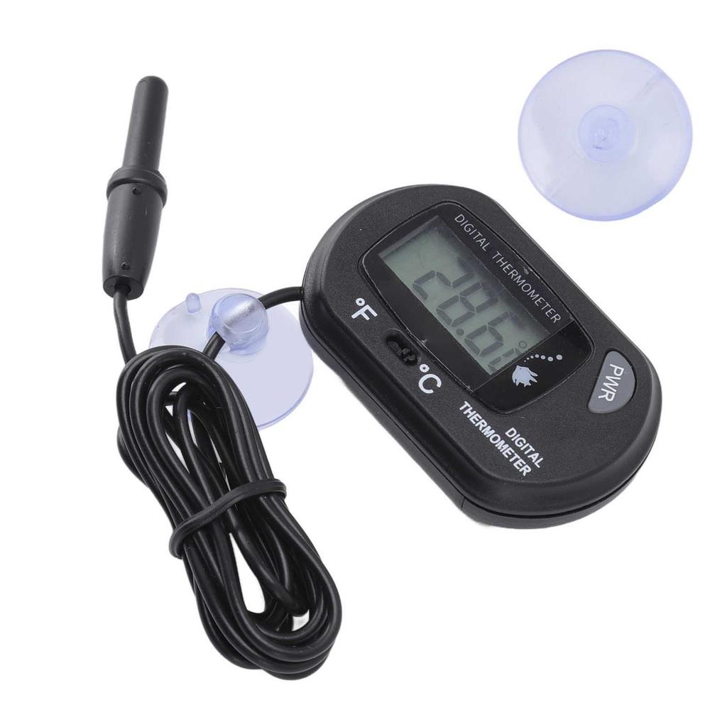 Aquarium Thermometer Multifunctional High Accuracy Digital Thermometer with LCD Display