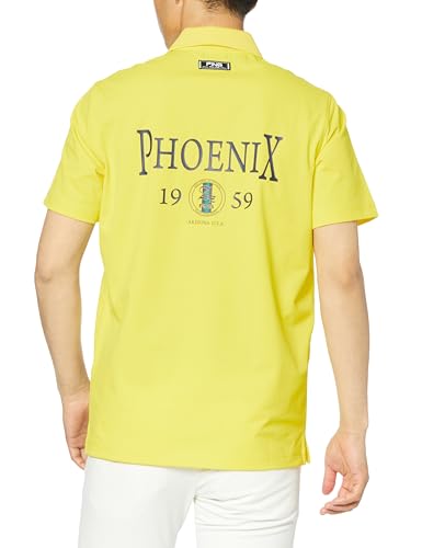 Ping Apparel Men's Short Sleeve Polo Shirt (Moisture-Wicking, Quick-Drying, UV Protection) / Golf / 621-4160215 060_Yellow, Size L