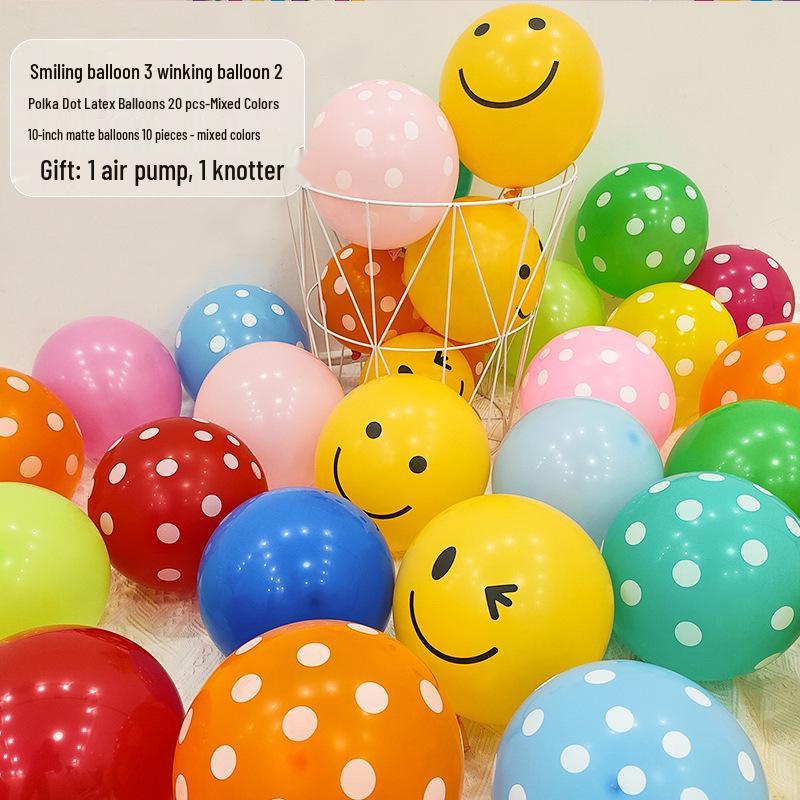 Bunte Spiralballons für Klassenzimmer- & Erstgeburtstagsdekorationen