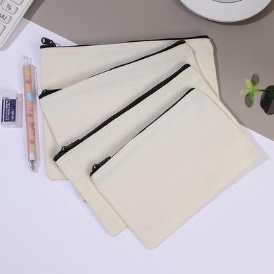 Creative DIY Graffiti Canvas Pencil Case - Customizable Logo Storage Bag Handbag