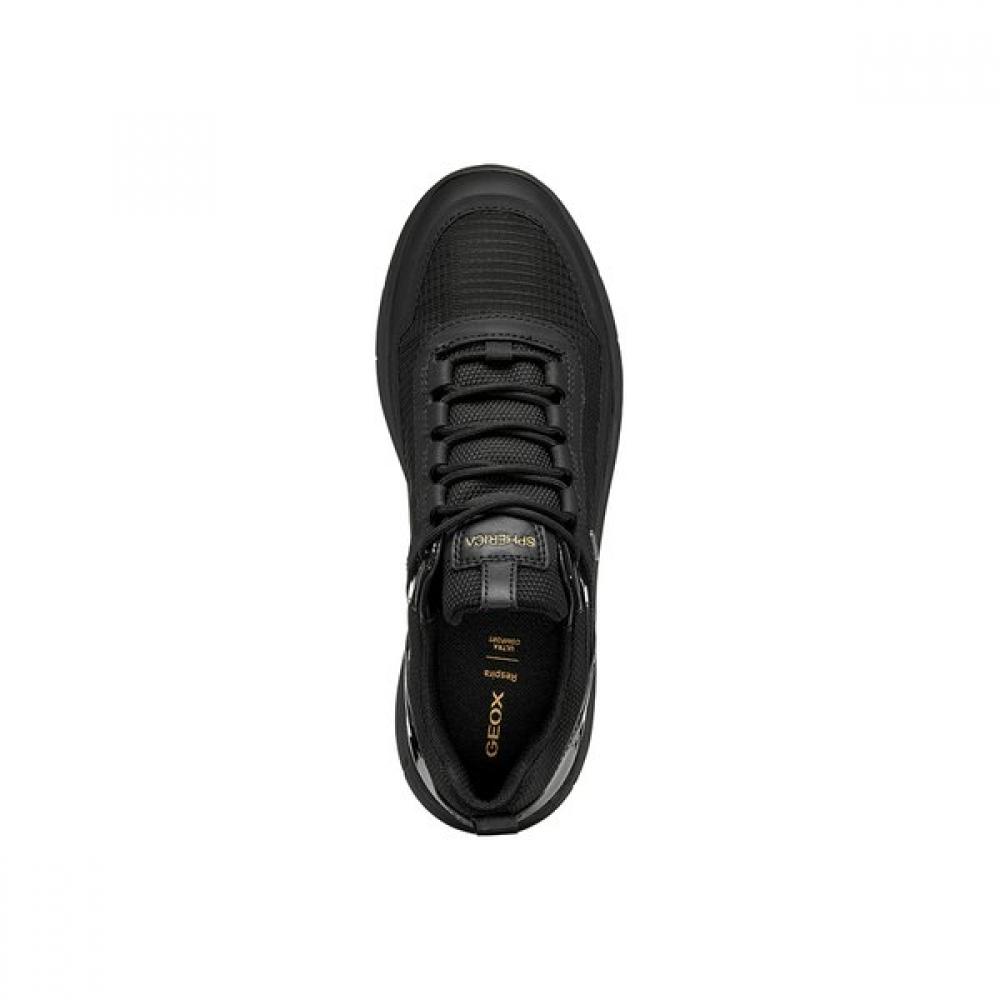 Geox Women S Waterproof Comfort SneakerS Black 8gx26c5f1S Sperica 4x4