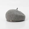 Herfst Wol Achtkantige Schelp Grote Hoofd Ronde Baret Dames Retro Literair Temperament Schildershoed Winter Warm Meisje Casual Hoed