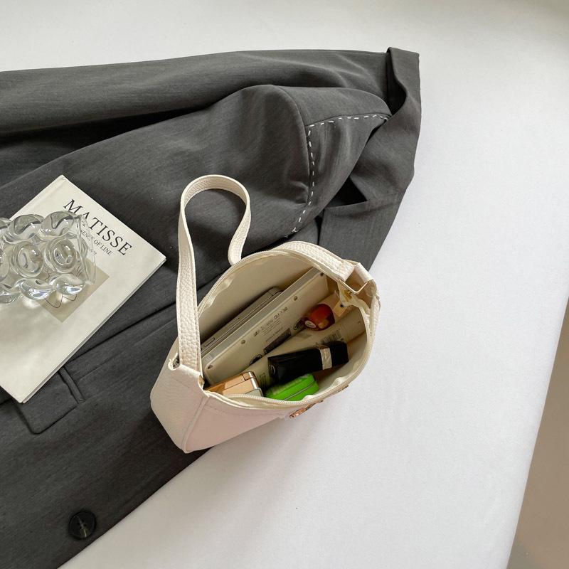 2025 Korean Style Bow Armpit Baguette Shoulder Bag - Fashionable & High Quality for Women