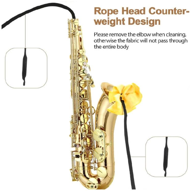 Saxophone Cleaning Cloth for Altos Tenors Sax and Other Wind and Woodwind Strument Saxophone Cleaning Rag Cleaning Cloth