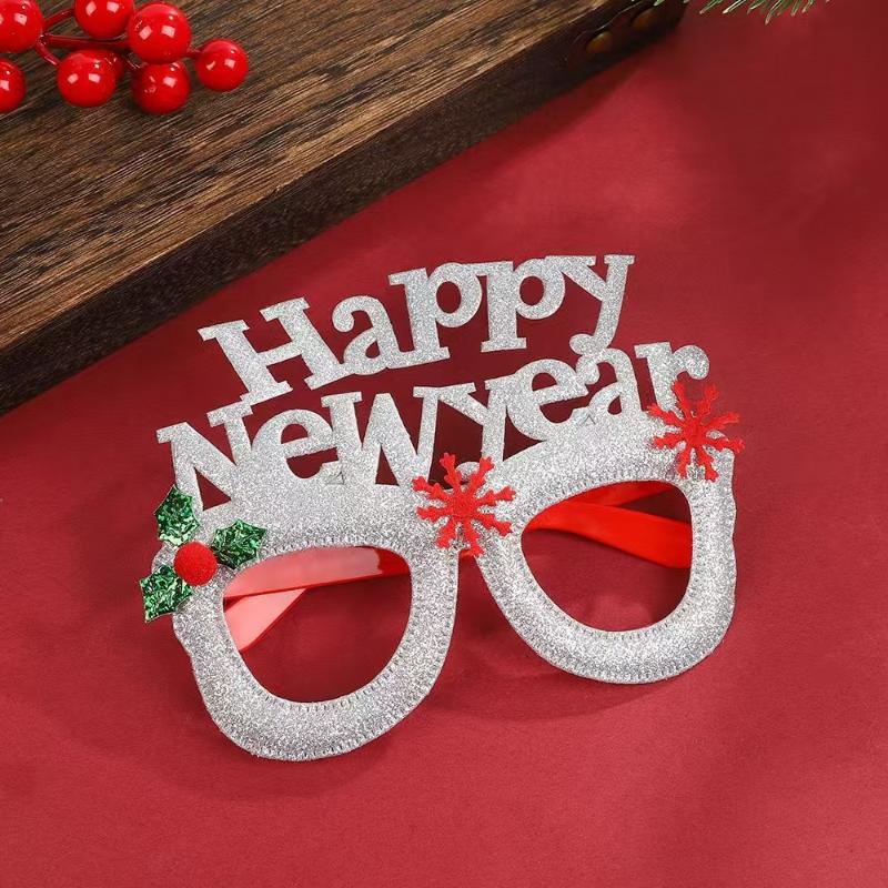 2027 Happy New Year Headband Christmas Numbers Headbands Glitter Sequins Hair Hoop Eve Party Hair Bands Party Props
