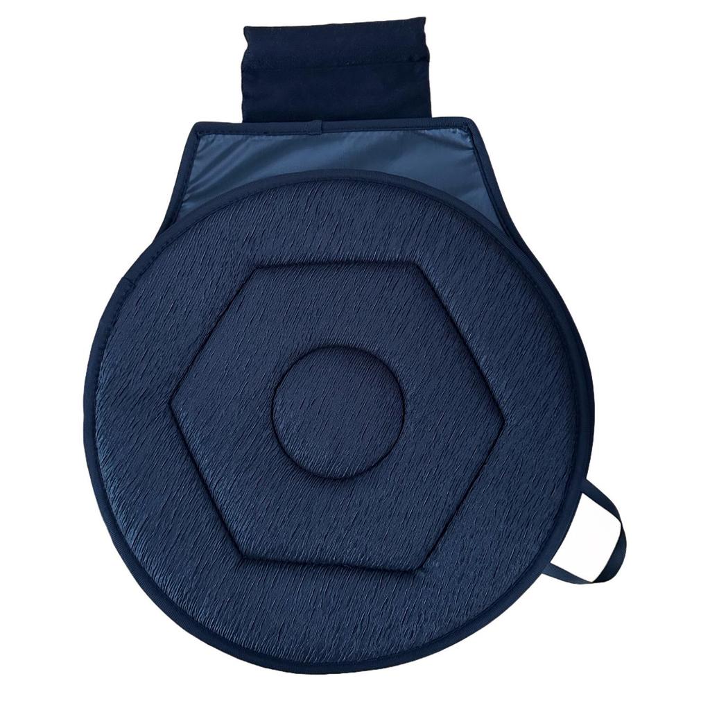 Car 360° Rotating Non-Slip Seat Cushion for Elderly & Pregnant Women - Portable & Multifunctional.