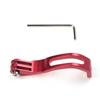 Aluminum Alloy Front Fork Light & Camera Mount for Road/Folding Bikes, Compatible with GoPro