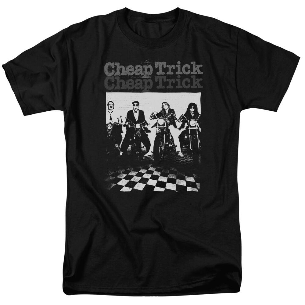 26 Cheap Trick Bikes T Shirt Licensed Rock N Roll Band Merch Music Concert Black Unisex T-Shirt S разноцветный