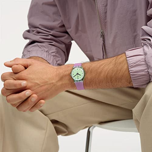 Swatch Mystic Sunrise Gent watch SO28G401 Purple