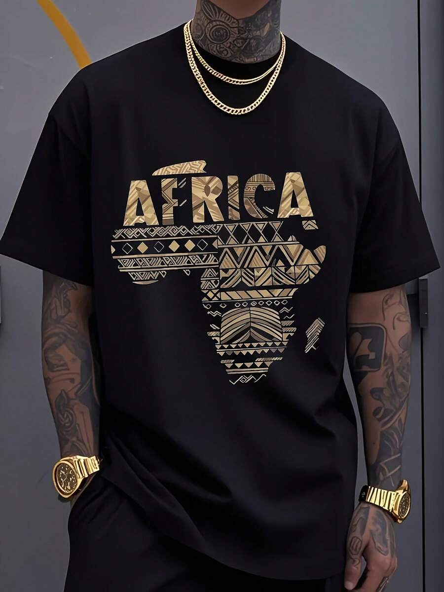 

Unisex S Casual Fashion Short Sleeve T-Shirt| Comfortable Elastic Fabric, 2D Print XL