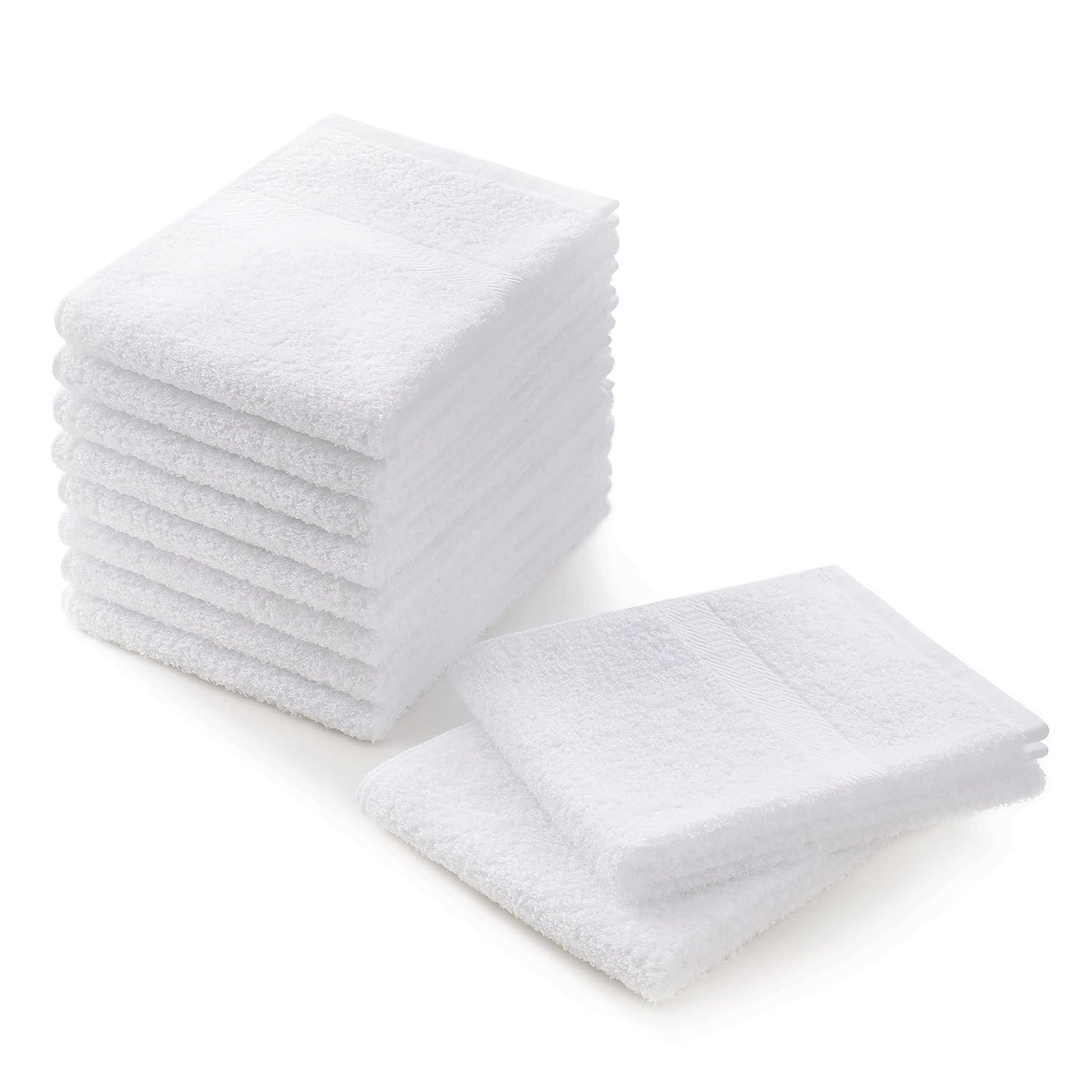 

Tsubame Towels Softness White Face Towel Thin 10-Piece Set Established 1912 Long-Standing Manufacturer Regular Senshu 100 Cotton 200 Momme Commercial