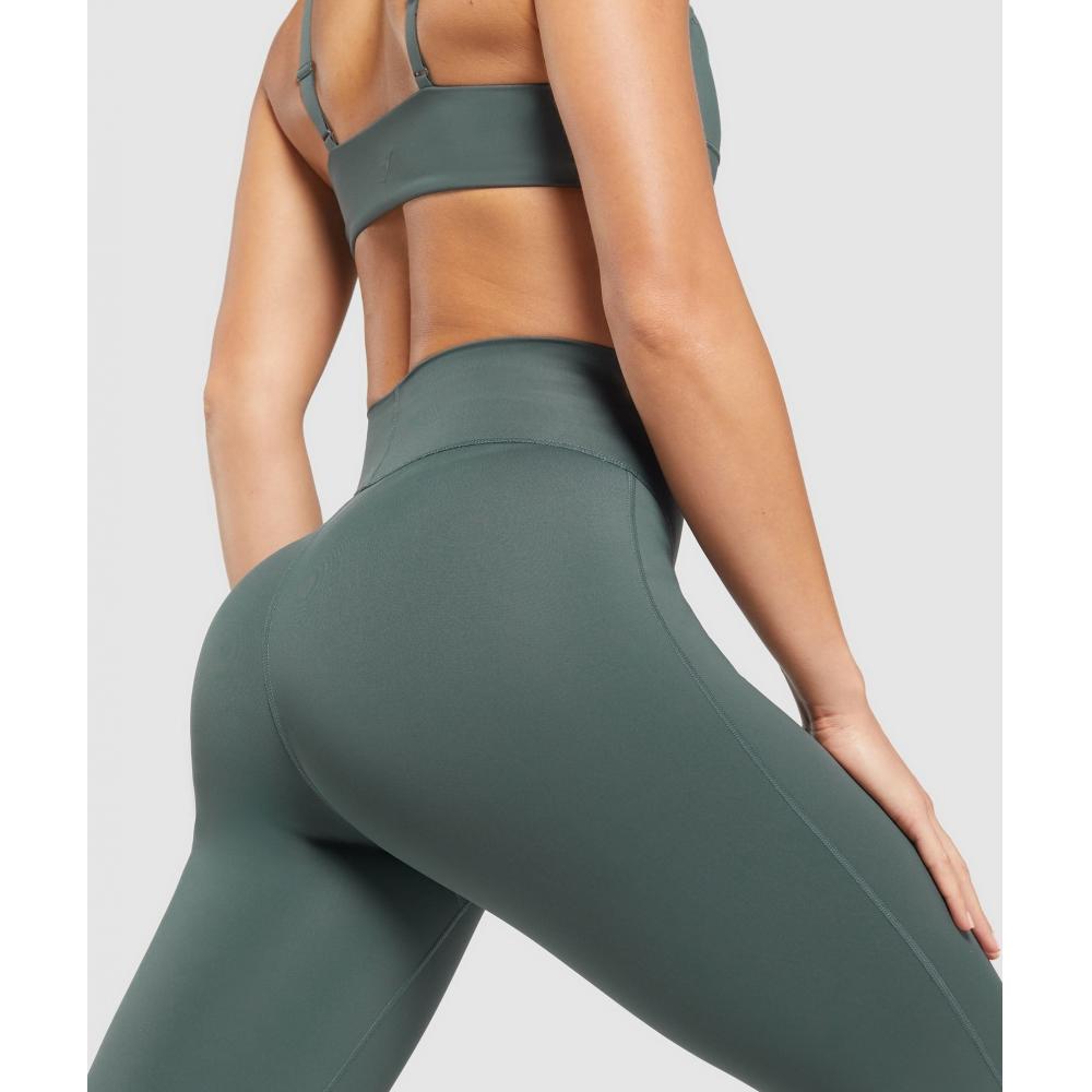 Gymshark Elevate Flared Leggings 2.0 Slate Teal B1c8u Tbnh