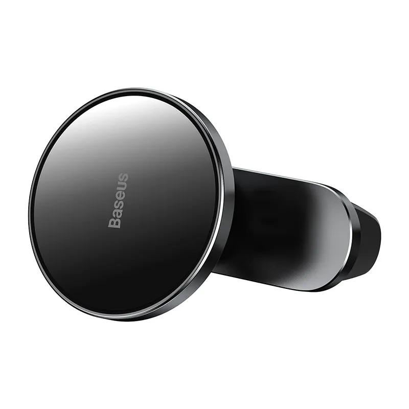 Uchwyt Samochodowy Baseus Big Energy Z Ładowarką Indukcyjną 15W Do Serii Iphone 12 / Iphone 13 (Czarny)