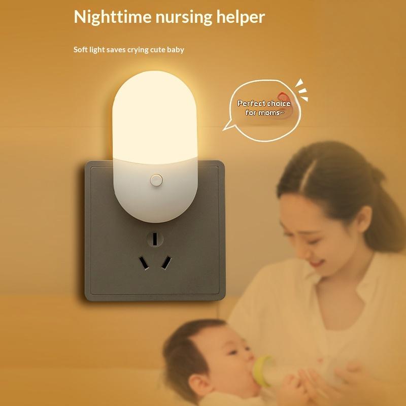Eu/Us Plug Led Night Light Mini Night Light Lamp For Children Room Bedroom Lights