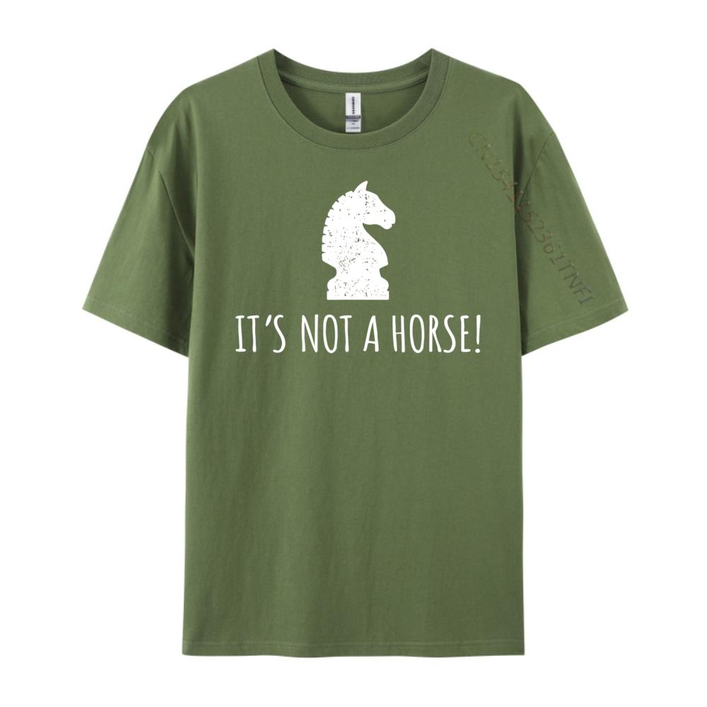It S Not A Horse Funny Chess Knight Boys Girls Mens Vintage T Shirt Men Short Sleeve TShirt Men Big And Tall HOLIDAYS