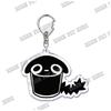 Cute Cartoon Cat Pet Keychain KeyRing Fashion Funny Black Cat Popular for Bag Pendant Llaveros Aaccessories Gift
