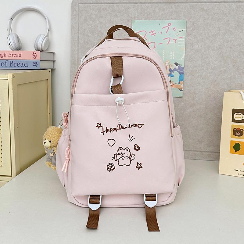 School bag summer Mori ins fresh and versatile middle three to six grades simple