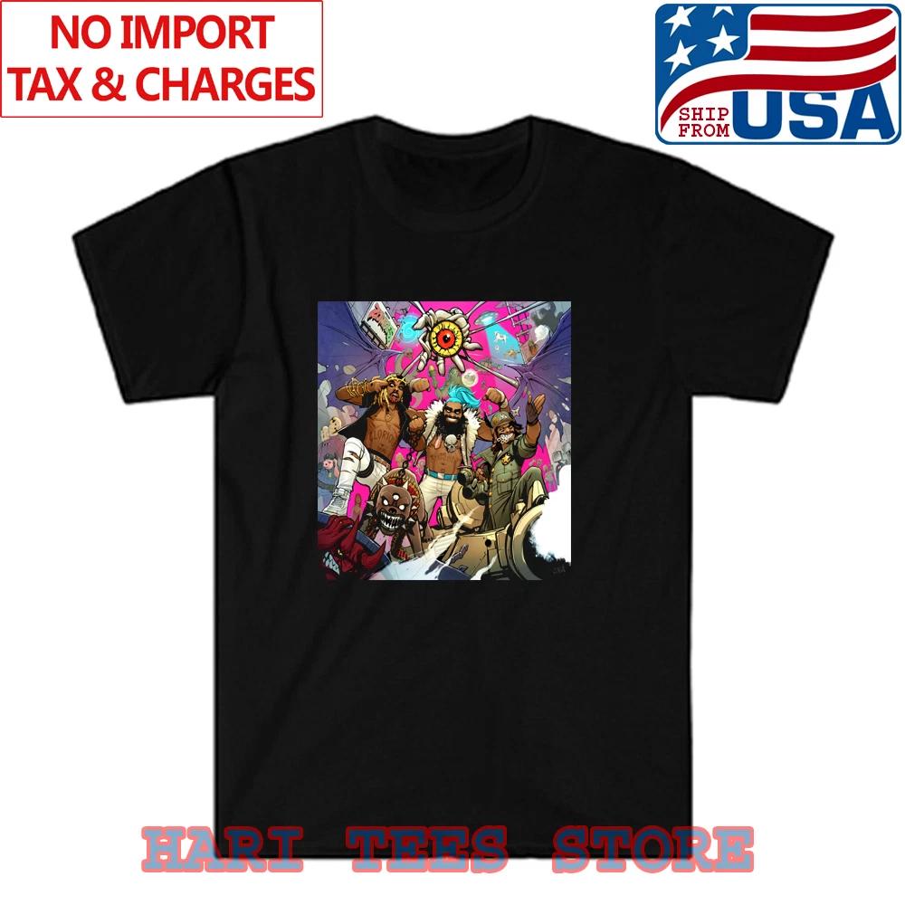 Flatbush Zombies A Laced Men s Black Size S to 5XL M