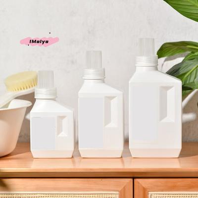 M-1Pc 400/600/1000ml Large Capacity Laundry Detergent Dispenser Bottle Household Softener Shampoo Shower Gel Storage Container