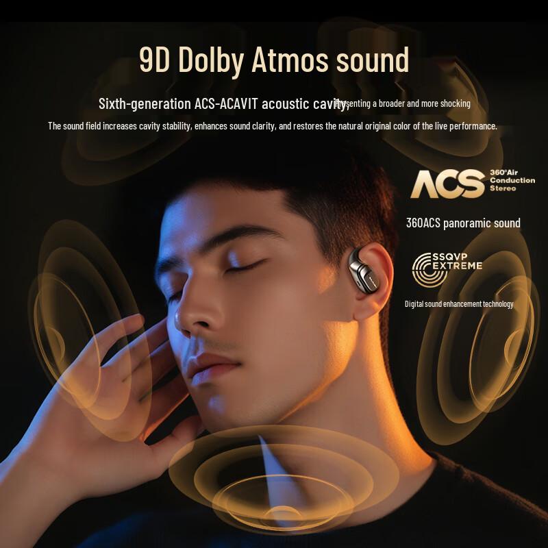 Berlin Sound Open-Ear Bone Conduction Sports Headphones