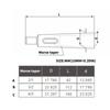 Accuracy Ground Code Narrow Sleeve For Drill Press Machine Tool Link Untarnished Building