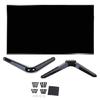 TV Legs Replacement TV Stand Antislip & Antiscratch Pads Easy Installation TV Pedestal Feet Hole 17-20mm