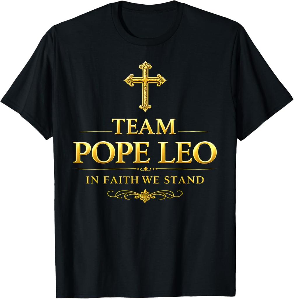 Team Pope Leo XIV T-Shirt T-Shirt