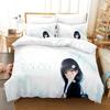 Tomo-chan Is A Girl! Bedding Set Single Twin Full Queen King Size Bed Set Adult Kid Bedroom Duvet Cover Set Anime