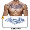 Waterproof Herbal Semi-Permanent Flower & Wings Sleeve Tattoo Sticker