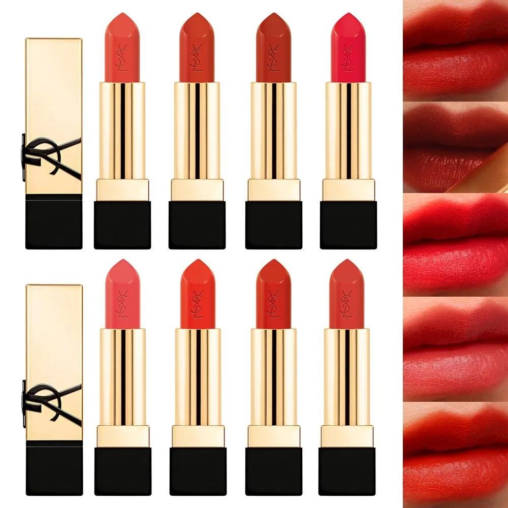 

Yves Saint Laurent Beauty Lipstick Rouge Couture Satin Lipstick OM O1 O4 O6 O7 O13 O83 O154 ABOUT Orange Muse